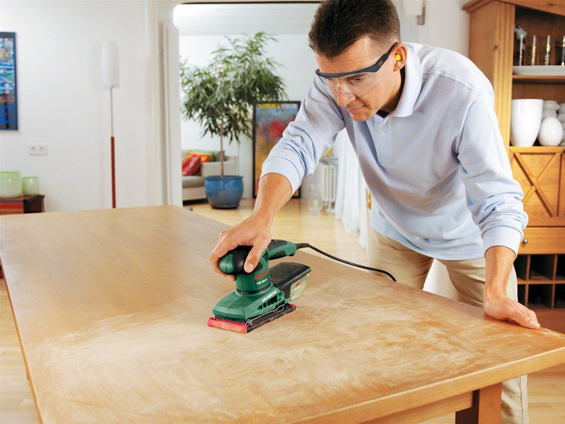 Vibrācijas slīpmašīna Bosch Green PSS 200 AC, 1.6 kg, 200 W