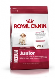Sausas ėdalas šunims Royal Canin Medium Junior, 4 kg
