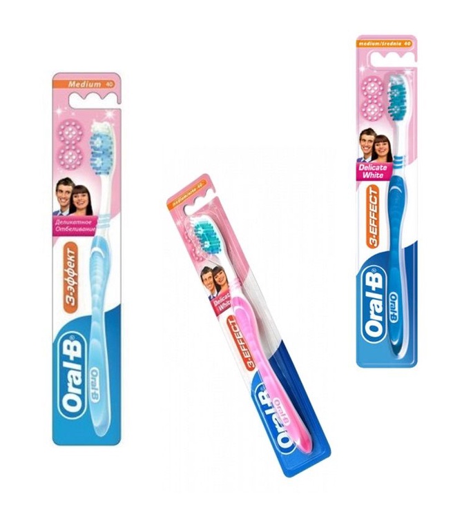 Зубная щетка Oral-B, синий