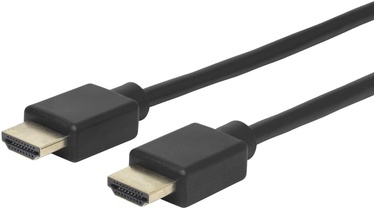 Laidas Estuff ES606003 HDMI Male (vyriška), HDMI Male (vyriška), 3 m, juoda