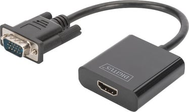 Adapteris Digitus VGA to HDMI Converter DA-70473