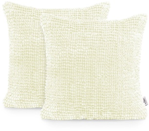 AmeliaHome Bati Pillowcase 45x45 White 2pcs