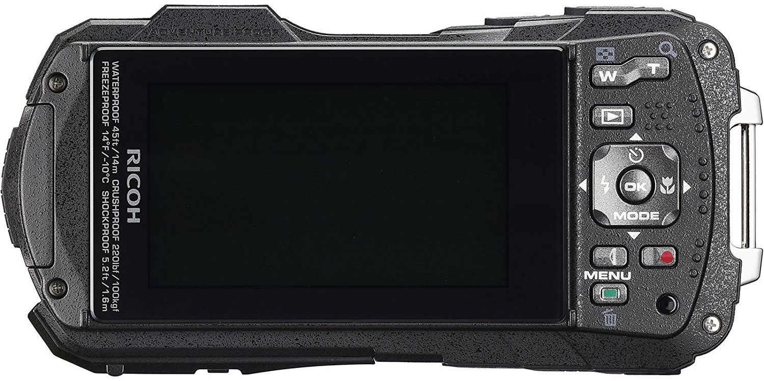Veiksmo kamera Ricoh WG-50 Black, juoda - Senukai.lt
