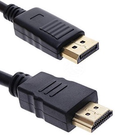 Juhe Sharkoon Cable Displayport DP 1.2 to HDMI 4K Black 5m