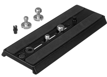 Manfrotto Sliding Plate with 2x1/4'' and 2x3/8'' Screws