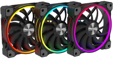 Oro aušintuvas korpusui Alpenföhn Wing Boost 3 ARGB PWM Triple Fan 140 mm