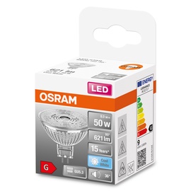 Lambipirn Osram LED, Erimõõduline, valge, GU5.3, 8 W, 621 lm