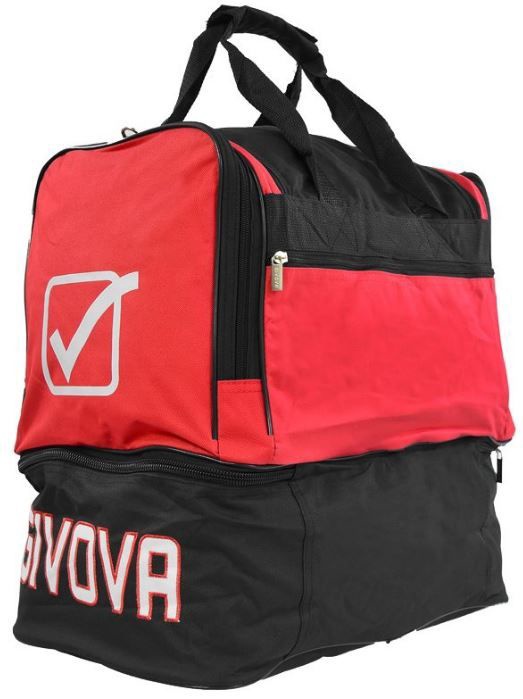 Sportinis krepšys Givova Borsa L, balta/juoda/raudona