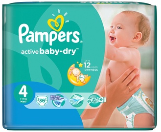 Pampers Active Baby-Dry S4 36