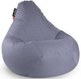 Qubo Comfort 120 Pouf Graphite Pop
