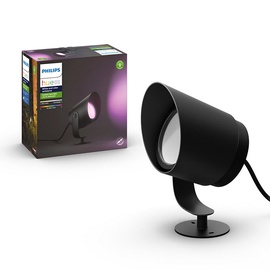 Светильник Philips Hue Lily XL, 15Вт, LED, IP65, черный, 11.2 см x 19 см