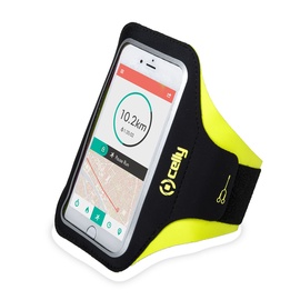 Celly Armband For Smartphones Up To 6.5'' Yellow
