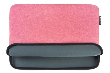 Klēpjdatora soma Gecko Covers, rozā, 17"