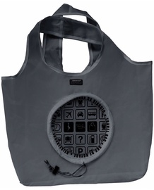 Ordinett Foldable Bag Travel 36.5 x 18 x 32cm Grey