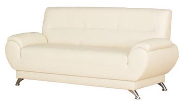 Bodzio Livonia Sofa 3 Eco Leather Cream