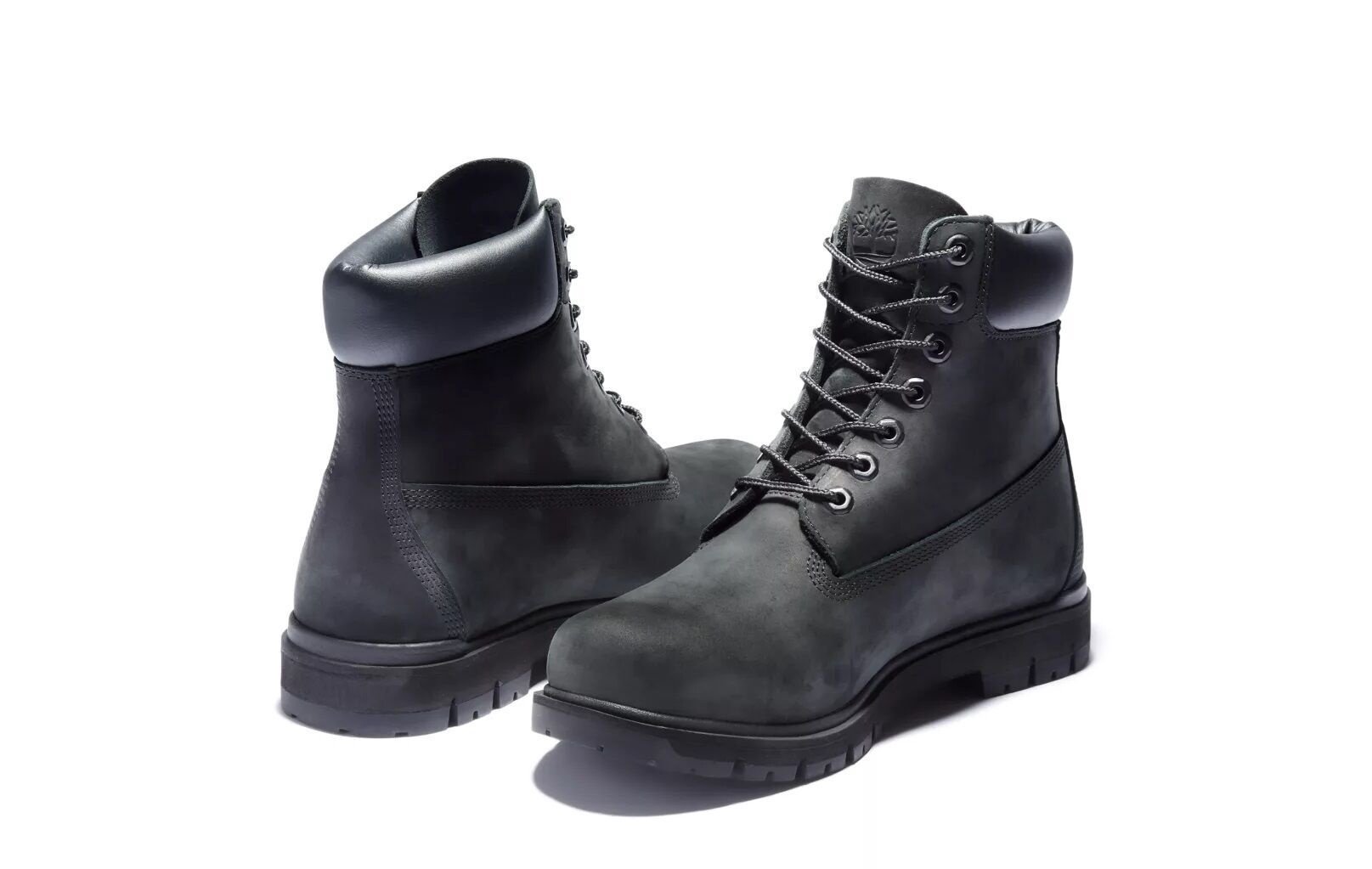 timberland 6 waterproof boots black