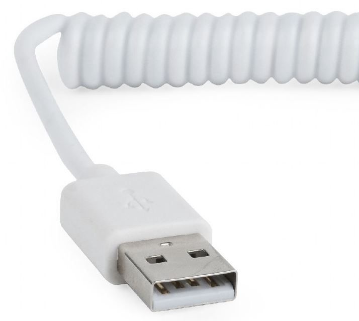 Vads Gembird, Micro USB type B/USB 2.0 Type A, balta