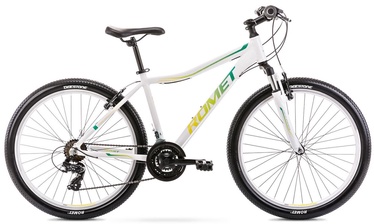 Dviratis Romet Jolene 6.0 White/Green 2021, 17", 26"