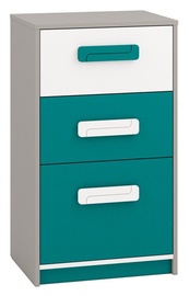 ML Meble Chest Of Drawers IQ 17 Turquoise