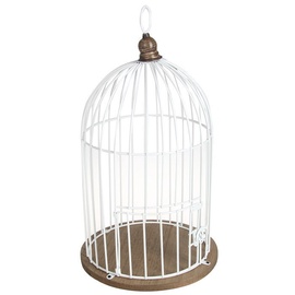 4Living Decorative Bird Cage 22x40.5cm White