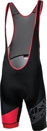 Kross Rubble Bib Shorts Black Red XXL