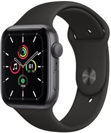 Nutikell Apple Watch SE GPS 44mm, must