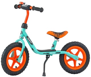 Vaikiškas dviratis Milly Mally Dusty 12'' Balance Bike Pistachio Orange 3302