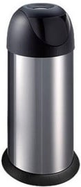 Meliconi Bullet Waste Bin Brushed 40l