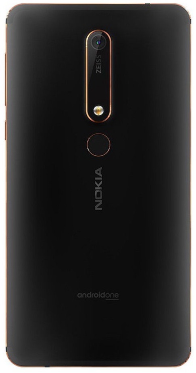 Мобильный телефон Nokia 6, черный, 3GB/32GB