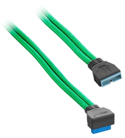CableMod ModFlex Internal USB 3.0 90° Extension Cable 50cm Green