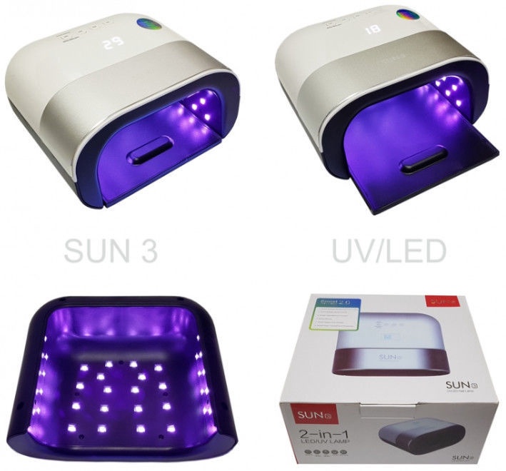 2 in 1 led uv lamp sunuv