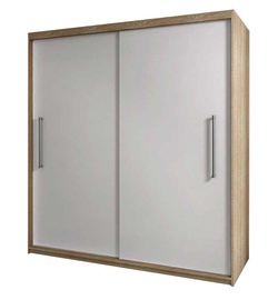Idzczak Meble Rico 2D Wardrobe Sonoma Oak/White