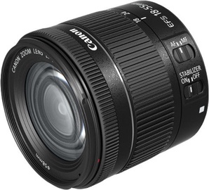 Objektīvs Canon EF-S 18-55mm f/4-5.6 IS STM, 215 g