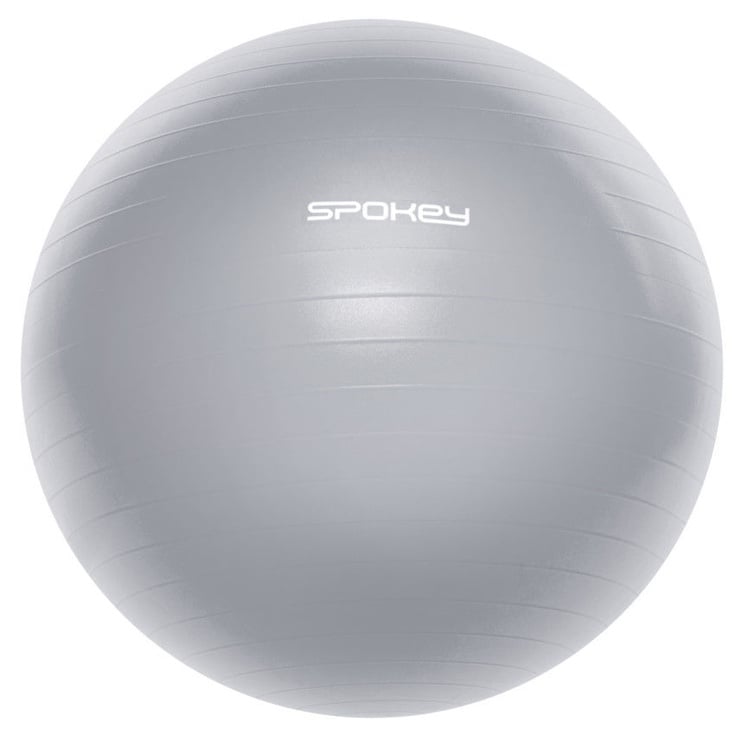 Kamuolys Spokey Fitball III, pilkas, 75 cm