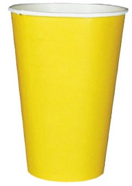 Pap Star Paper Glass 20cl 20pcs Yellow