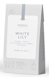 Mr & Mrs Fragrance Scented Cards White Lily