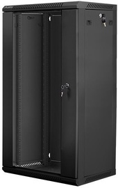 Lanberg 19" Wall-Mounted Rack 22U Demounted Flat Pack Black