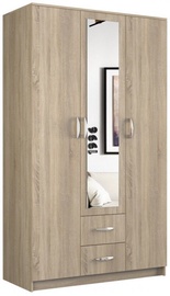 Top E Shop Romana With Mirror 120 Wardrobe Sonoma Oak