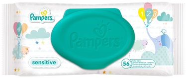 Pampers Sensitive Wipes 56pcs