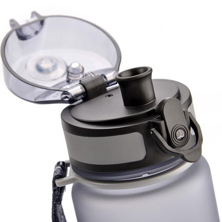 Sporta pudeles un šeikeri Meteor 74572, pelēka, 0.5 l