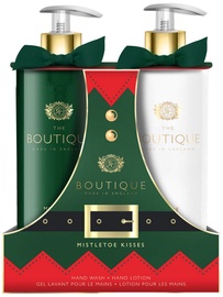 The English Bathing Company Boutique Mistletoe Kisses 500ml Hand Wash + 500ml Hand Lotion