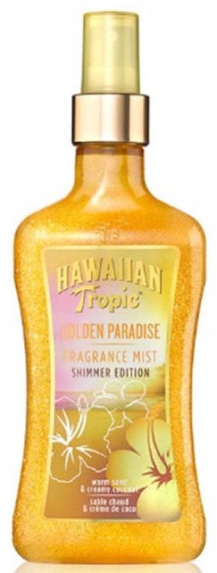 hawaiian tropic body mist golden paradise