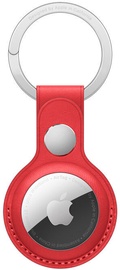 AirTag ripats Apple Leather Key Ring Red, punane