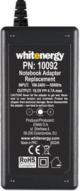 Whitenergy AC Notebook Power Adapter 6.0x4.4mm+Pin 90W