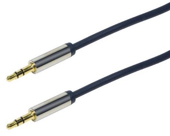 LogiLink Audio Cable 3.5 to 3.5 Blue 1.5m