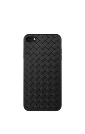 Чехол Devia Woven Pattern Design Soft Case iPhone SE2, черный
