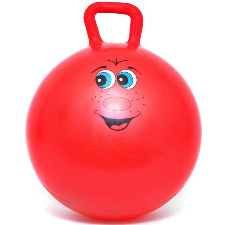Гимнастический мяч SMJ, красный, 55 см