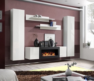ASM Fly M1 Living Room Wall Unit Set White