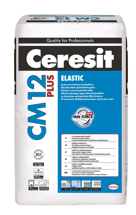 Клей для плитки Ceresit CM12 Plus, 25 кг