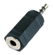 Roger 3.5mm To 2.5mm Audio Adapter Black